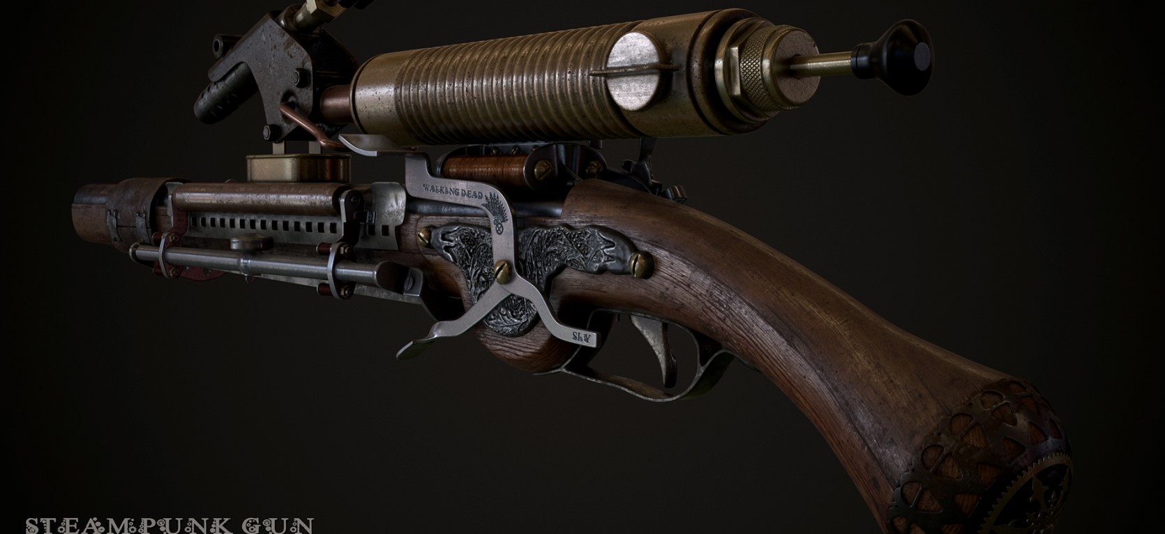Steampunk Gun 1.