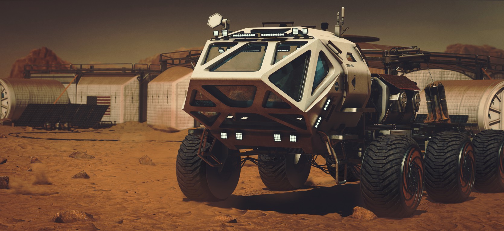 The Martian Rover 1.